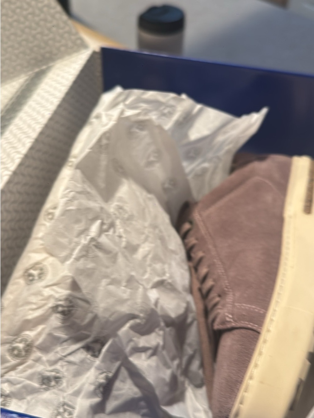 Birkenstock Sneakers in Mauve Gray with White Sole - Picture 10 of 10